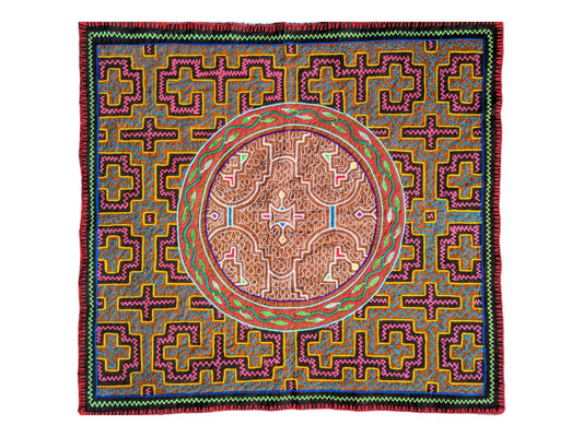 SHIPIBO MAYA KENE Ayahuasca vision  Ancestral Information milenial design from the Peruvian Amazon rainforest.